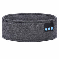 DreamWave diadema Bluetooth gris, vista frontal completa